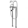 RAK Washington Art Deco Freestanding Bath Shower Mixer + Kit - RAKWTN3014
