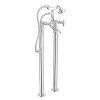 Regent Traditional Freestanding Bath Shower Mixer - Chrome -Wall Mounted Taps Sales Store REG002SP np1