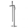 Nuie Sanford Chrome Freestanding Bath Shower Mixer - SAN321 -Wall Mounted Taps Sales Store SAN321 P