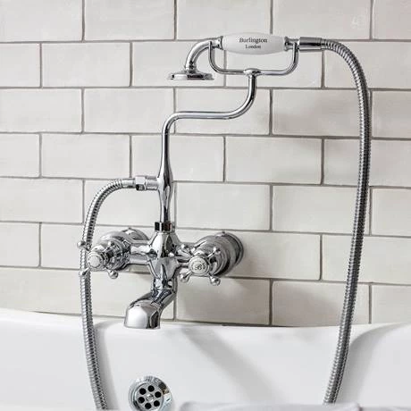 Burlington Tay Wall Mounted Thermostatic Bath Shower Mixer 4 Burlington Tay Wall Mounted Thermostatic Bath Shower Mixer - Image 2