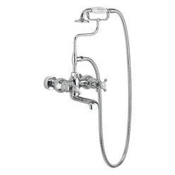 Burlington Tay Wall Mounted Thermostatic Bath Shower Mixer