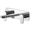 Asquiths Solitude Wall Mounted Basin Mixer (3TH) With Backplate - TAB5115 -Wall Mounted Taps Sales Store TAB5115 p