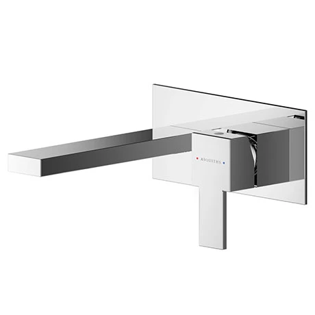 Asquiths Revival Wall Mounted Basin Mixer (2TH) With Backplate - TAC5113 3 Asquiths Revival Wall Mounted Basin Mixer (2TH) With Backplate - TAC5113