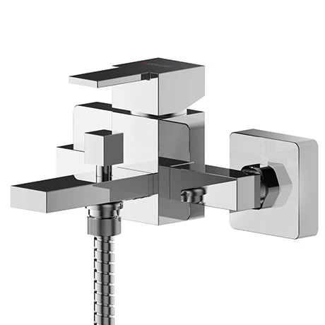 Asquiths Revival Wall Mounted Bath Shower Mixer with Shower Kit - TAC5127 3 Asquiths Revival Wall Mounted Bath Shower Mixer with Shower Kit - TAC5127