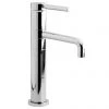 Hudson Reed Single Lever High Rise Mixer Tap with Swivel Spout - PK370 -Wall Mounted Taps Sales Store Ultra Contemporary Single Lever Mono High Rise Mixer PK370 n p