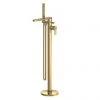 Venice Giro Brushed Brass Freestanding Bath Shower Mixer -Wall Mounted Taps Sales Store VEN128R P