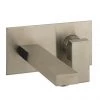 Crosswater Verge Wall Mounted (2TH) Basin Mixer Stainless Steel Effect - VR121WNV -Wall Mounted Taps Sales Store VR121WNV prod
