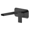 Toreno Square Black Wall Mounted Basin Mixer -Wall Mounted Taps Sales Store WIN428 P