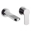 Crosswater - Wisp Wall Mounted 2 Hole Set Basin Mixer - WP120WNC -Wall Mounted Taps Sales Store WP120WNC P