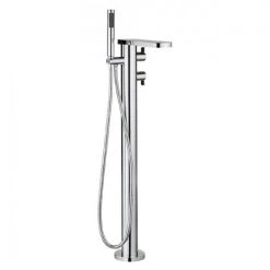 Crosswater - Wisp Thermostatic Bath Shower Mixer with Kit - WP418TFC
