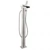 Crosswater - Water Square Floor Mounted Freestanding Bath Shower Mixer - WS415FC -Wall Mounted Taps Sales Store WS415FC P