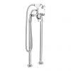 Nuie Bloomsbury Freestanding Bath Shower Mixer - Chrome -Wall Mounted Taps Sales Store XM314 DA311 P1